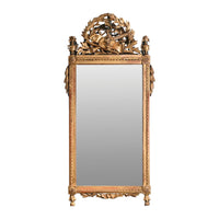 Late 18th Century French Large Gilt Mirror