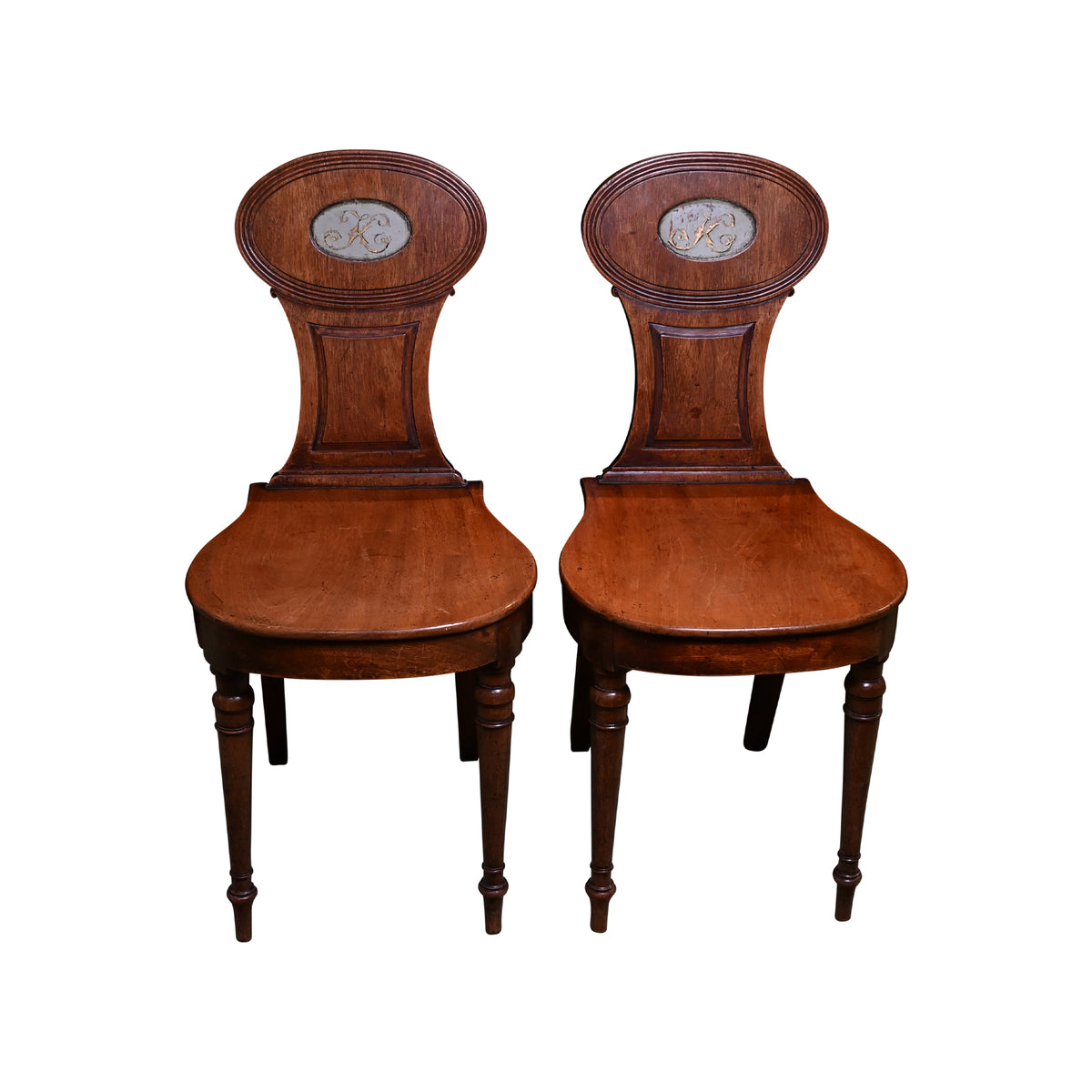 Pair of 19th Century Hall Chairs