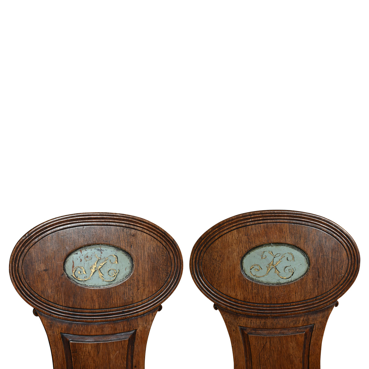 Pair of 19th Century Hall Chairs