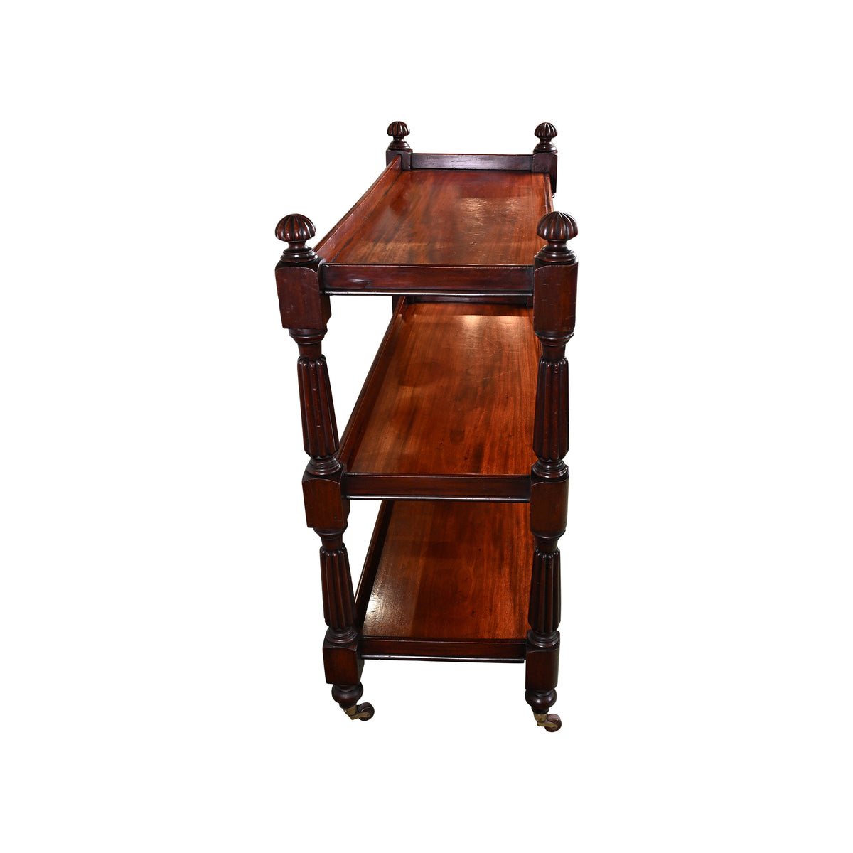 Handsome English Mahogany Etagere