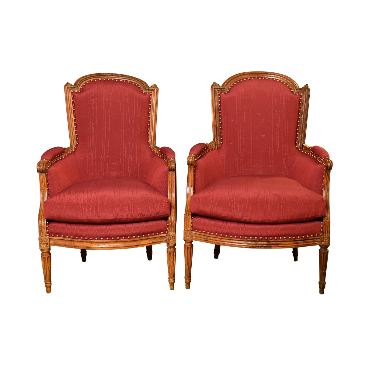 Pair of Louis XVI Bergeres