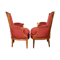 Pair of Louis XVI Bergeres