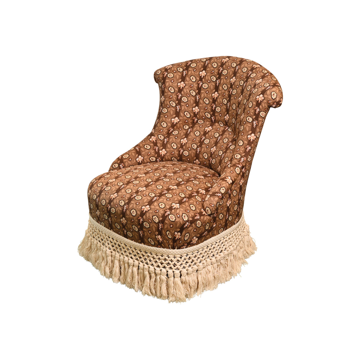 Napoleon III Slipper Chair