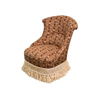 Napoleon III Slipper Chair