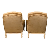 Pair of Vintage Louis XV-Style Armchairs