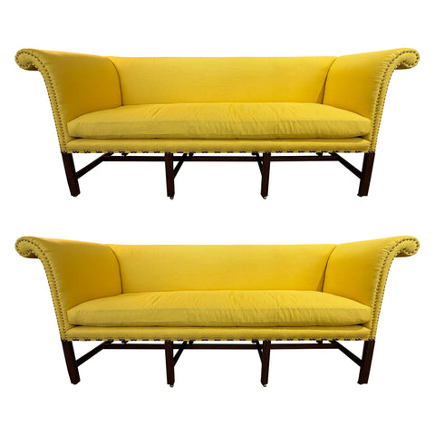 Pair of 19th Century Georgian-Style Settees