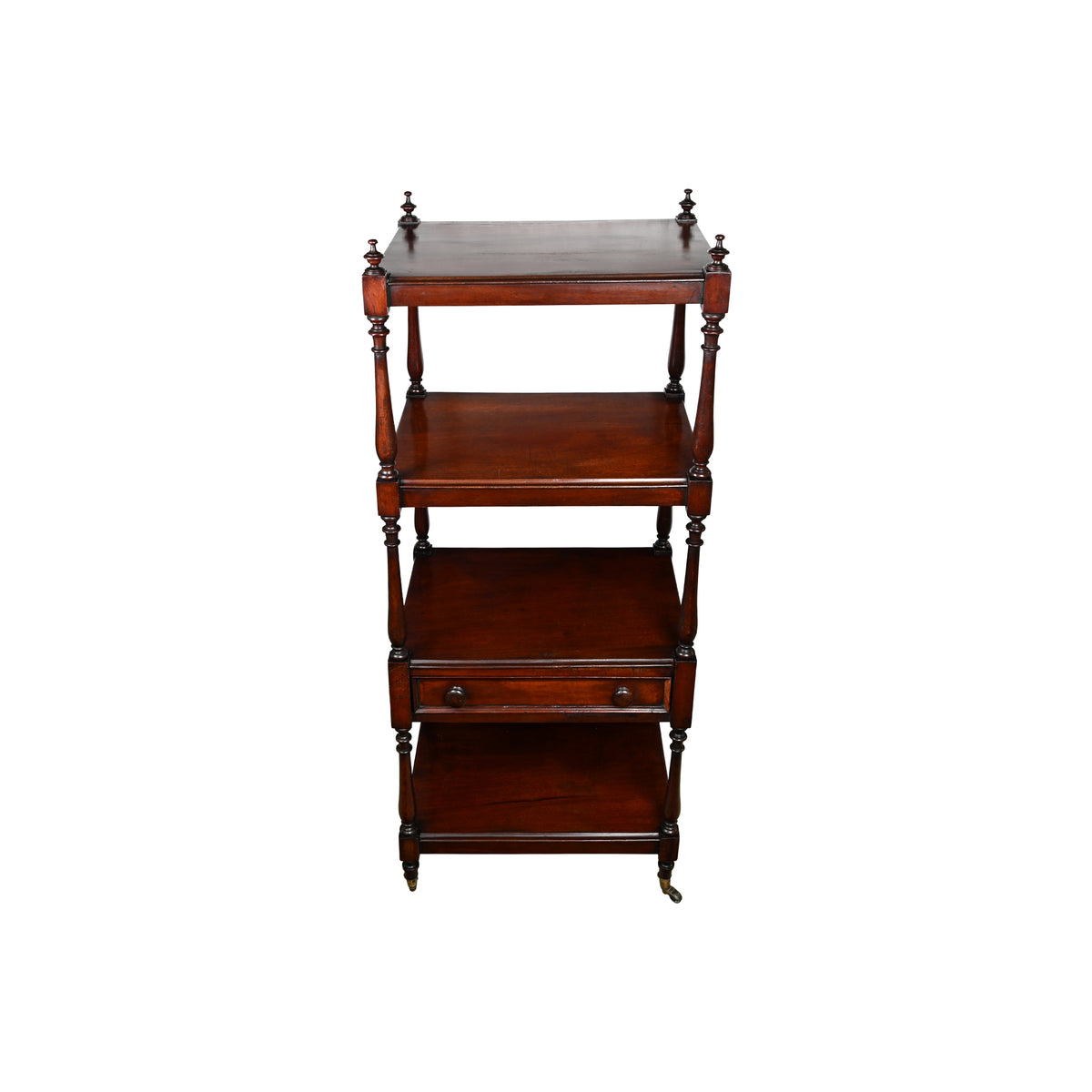 Small Regency Mahogany Etagere