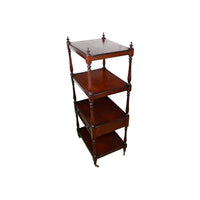 Small Regency Mahogany Etagere