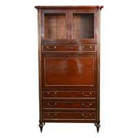 Fine French Directoire Mahogany Secretaire Abbattant