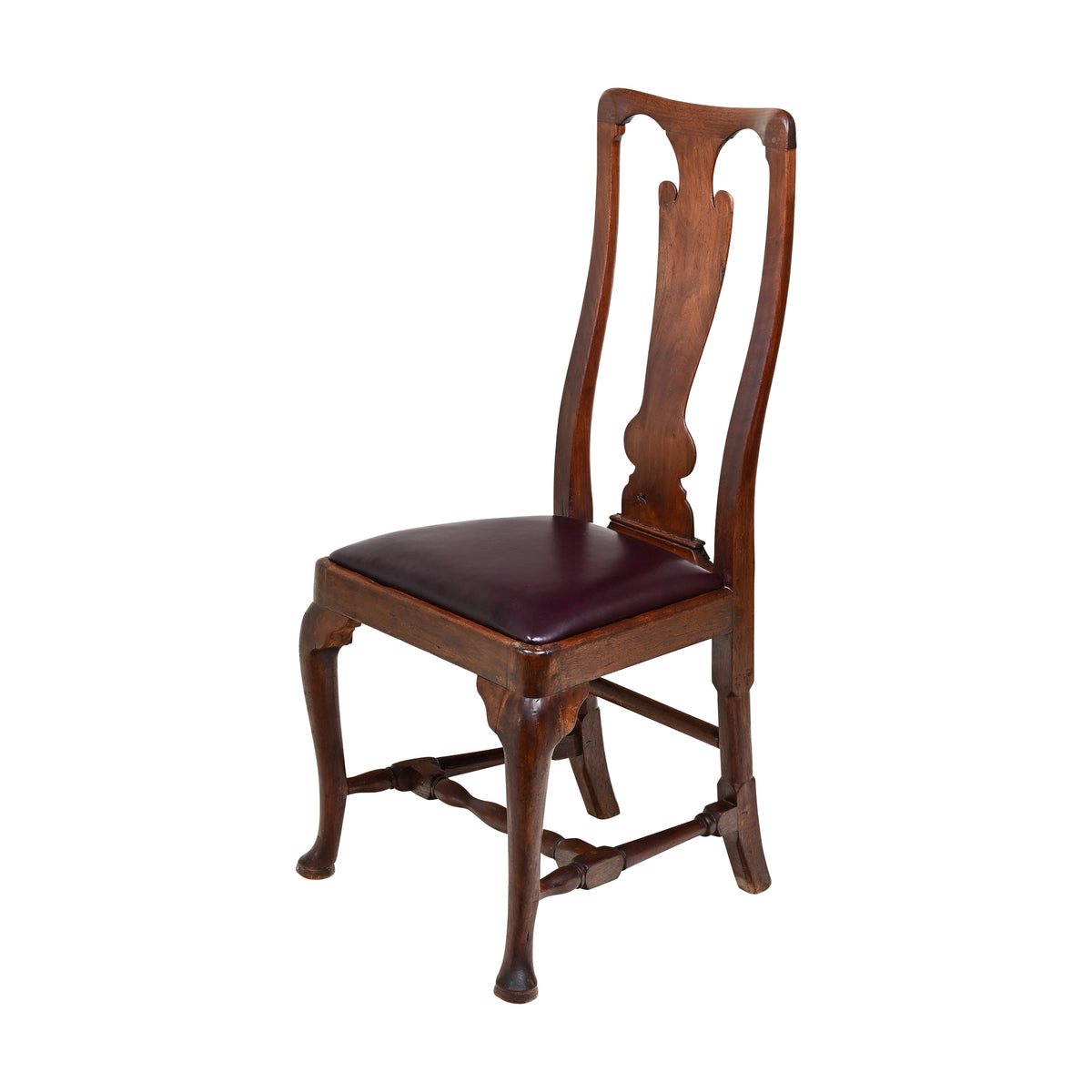 Set of Four 18th Century Carved Walnut Sidechairs