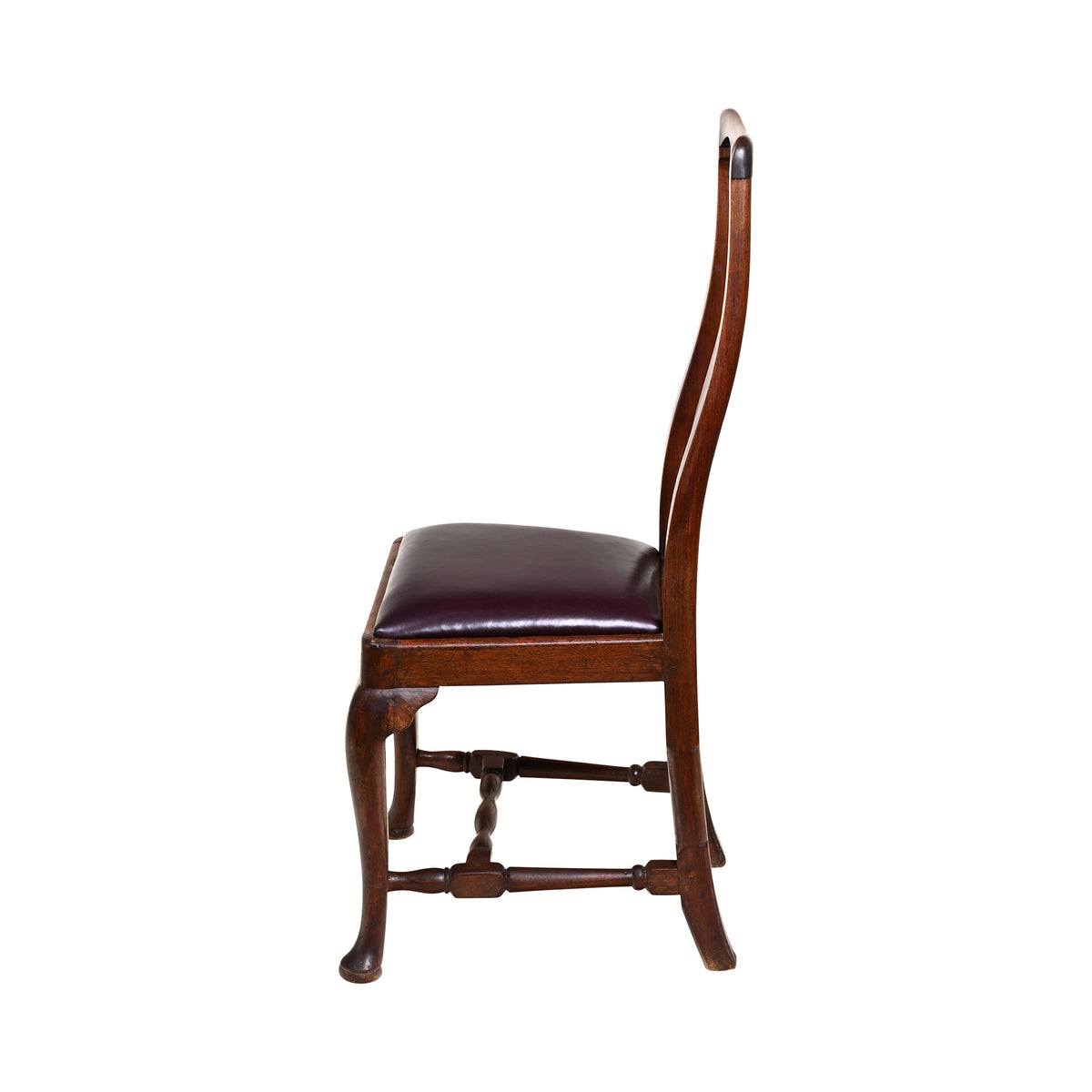 Set of Four 18th Century Carved Walnut Sidechairs