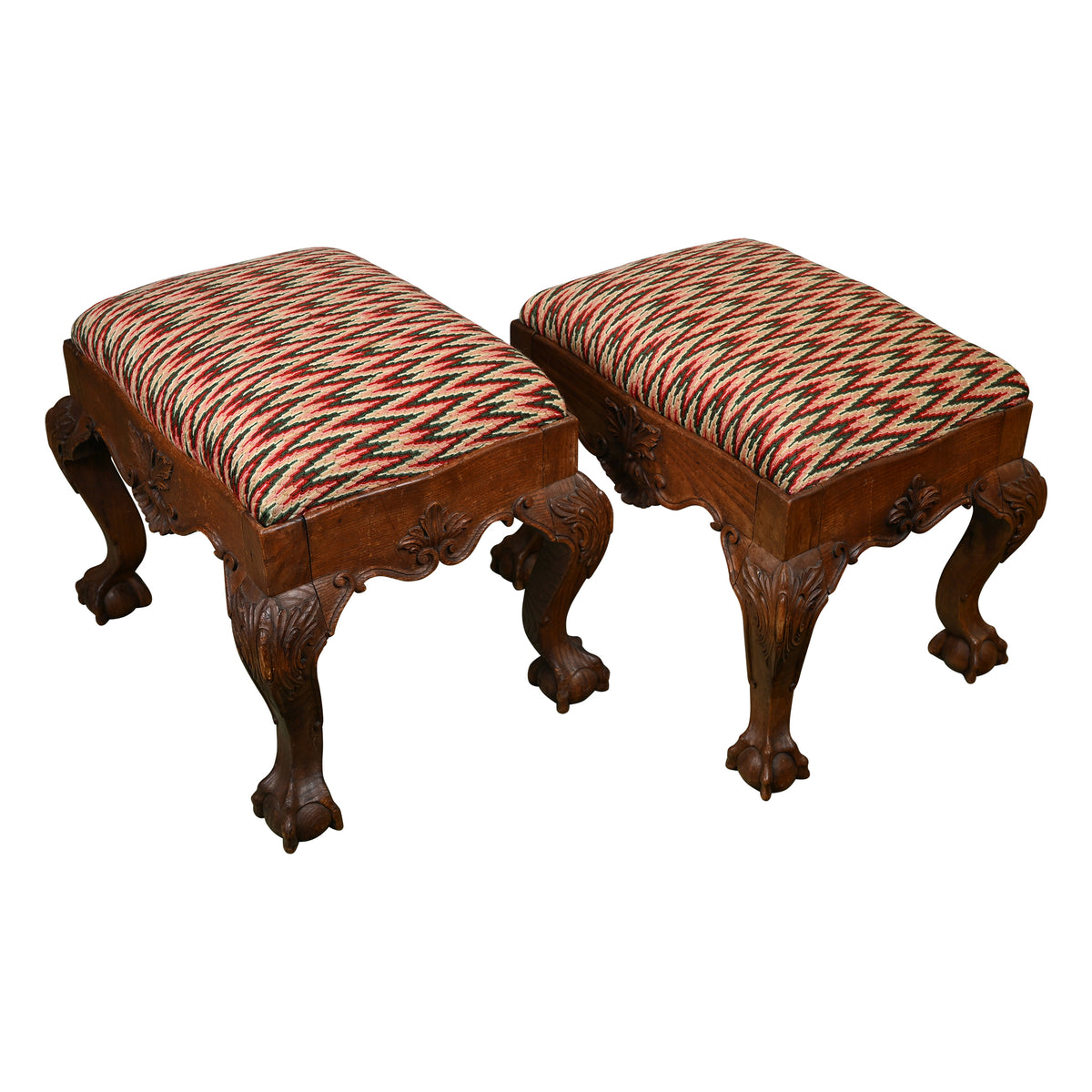 Pair of Spanish Colonial Stools
