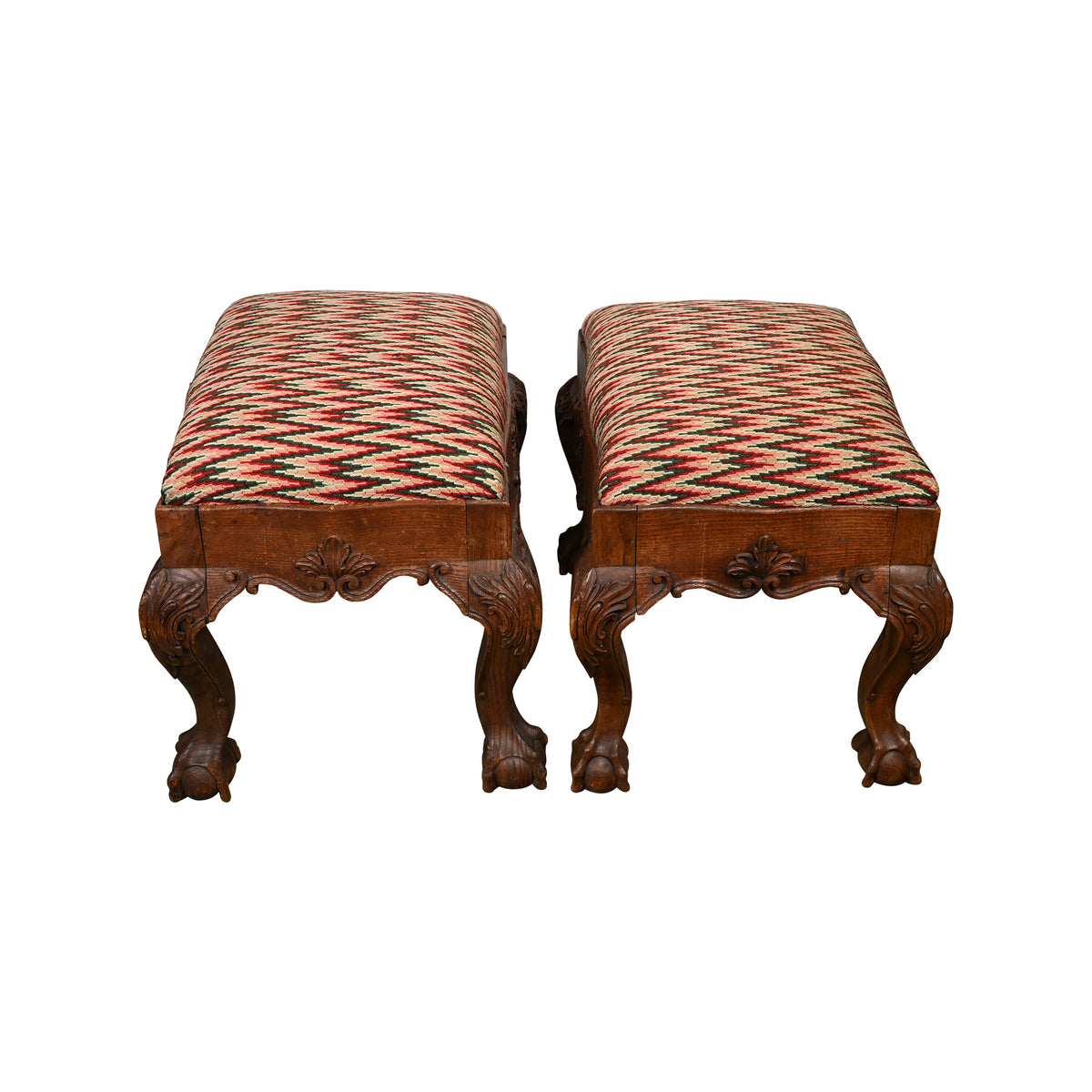 Pair of Spanish Colonial Stools