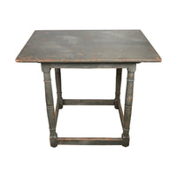 19th C. Swedish Gray Painted Table