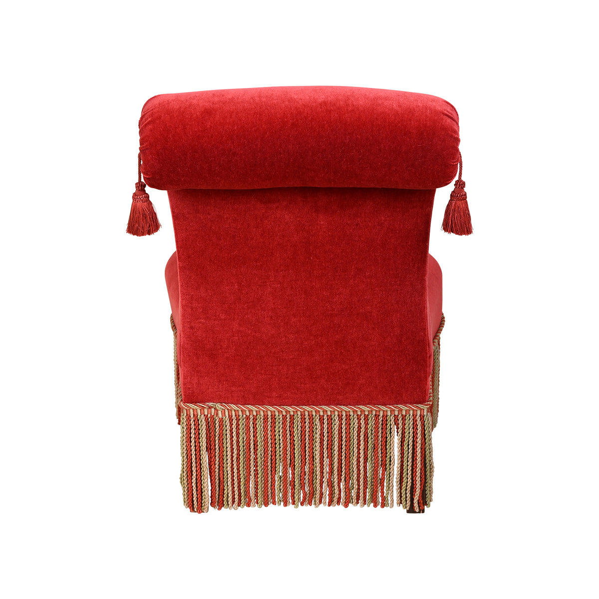 French Napoleon III-Style Slipper Chair