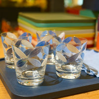 Set of Four Holland Tumbler Glasses