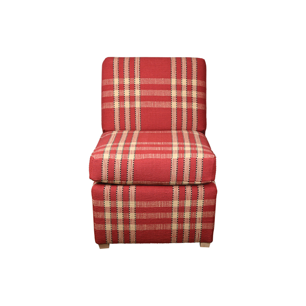 Slipper Chair in Cross Keys