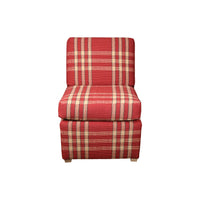 Slipper Chair in Cross Keys