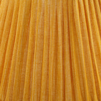 16'' Oval Club Yellow Lampshade