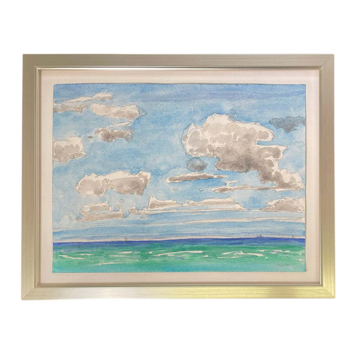 Charles Masson, Nuages