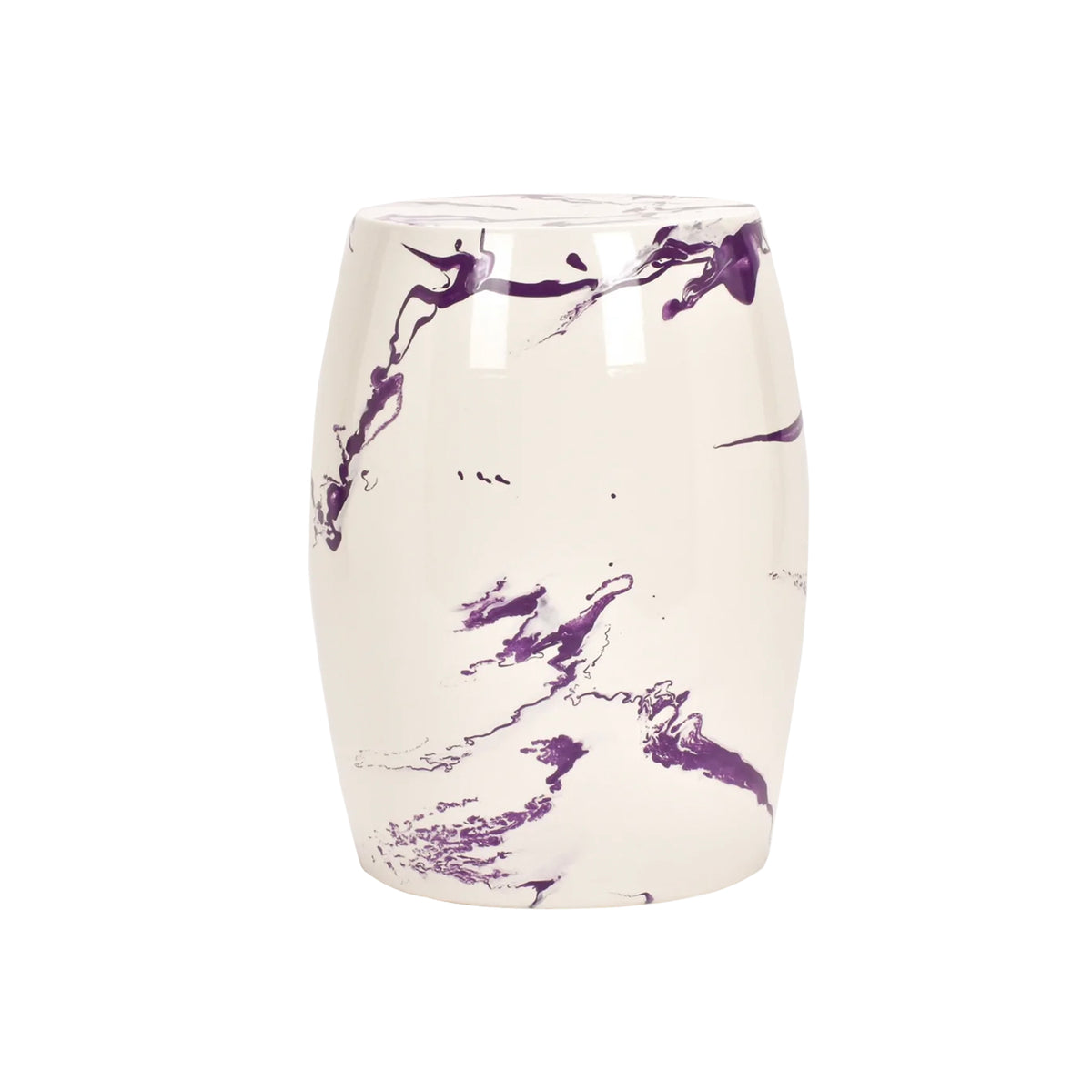 Marbled Garden Stool