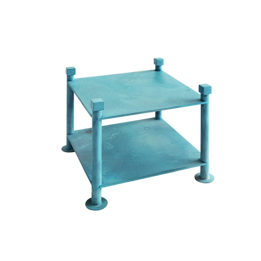 Telephone Table in Marine Blue