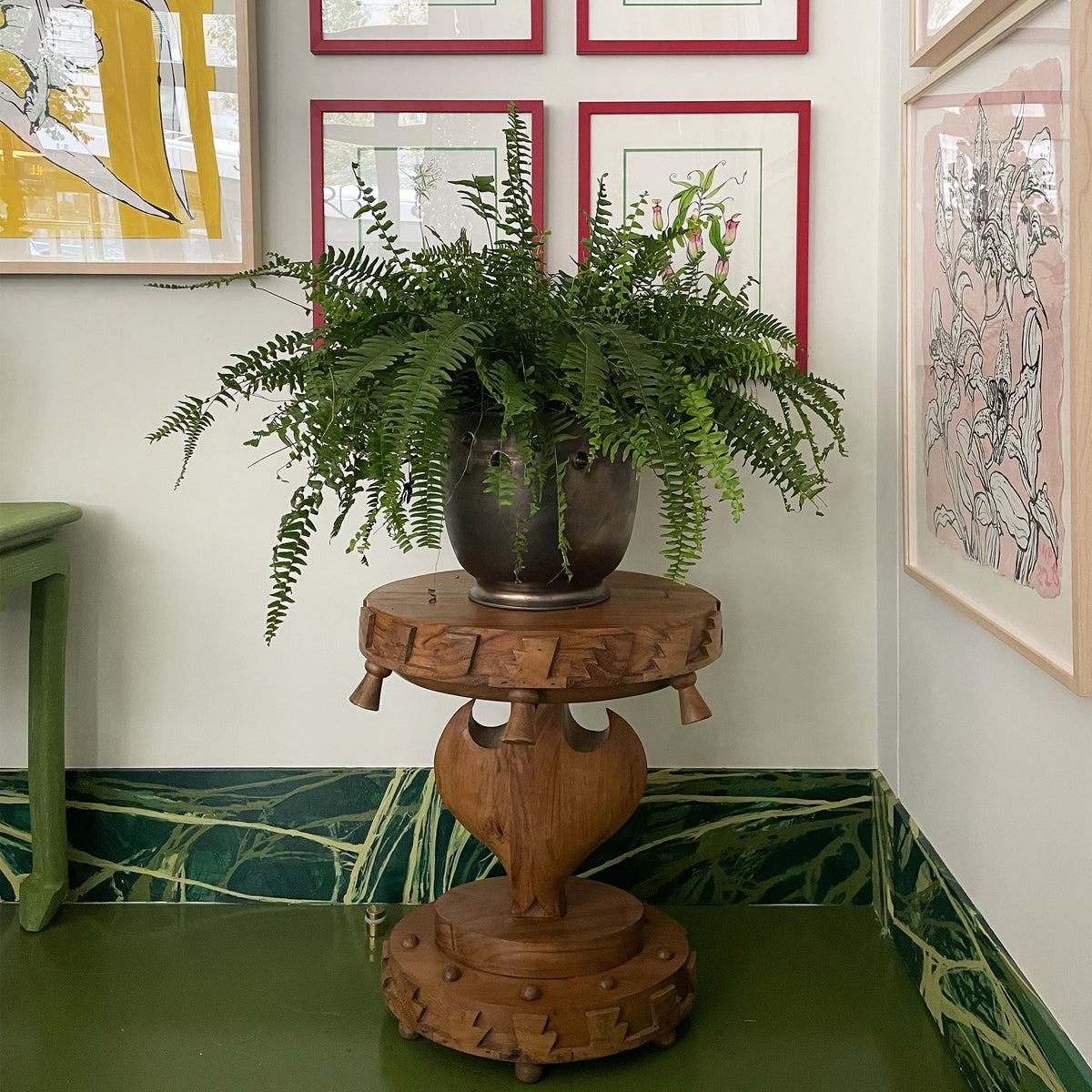 Cordoba Wooden Drinks Table