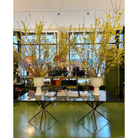 Pierre Lottier Brass, Iron and Marble Dining Table