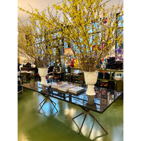 Pierre Lottier Brass, Iron and Marble Dining Table