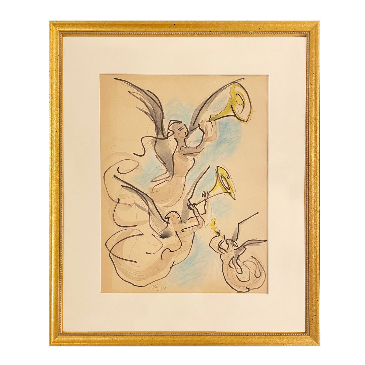 Emlen Etting, Trumpeting Angels