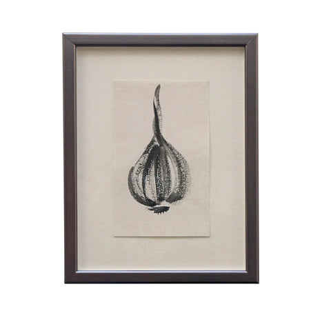 Garlic Bulb Watercolor by Joe Eula