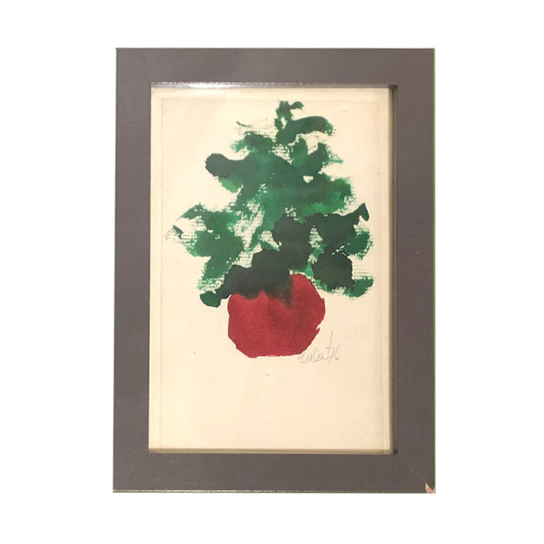 "Garden" Watercolor of Beet by Joe Eula