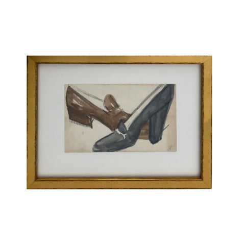 Shoe Study, mid 1970s by Joe Eula