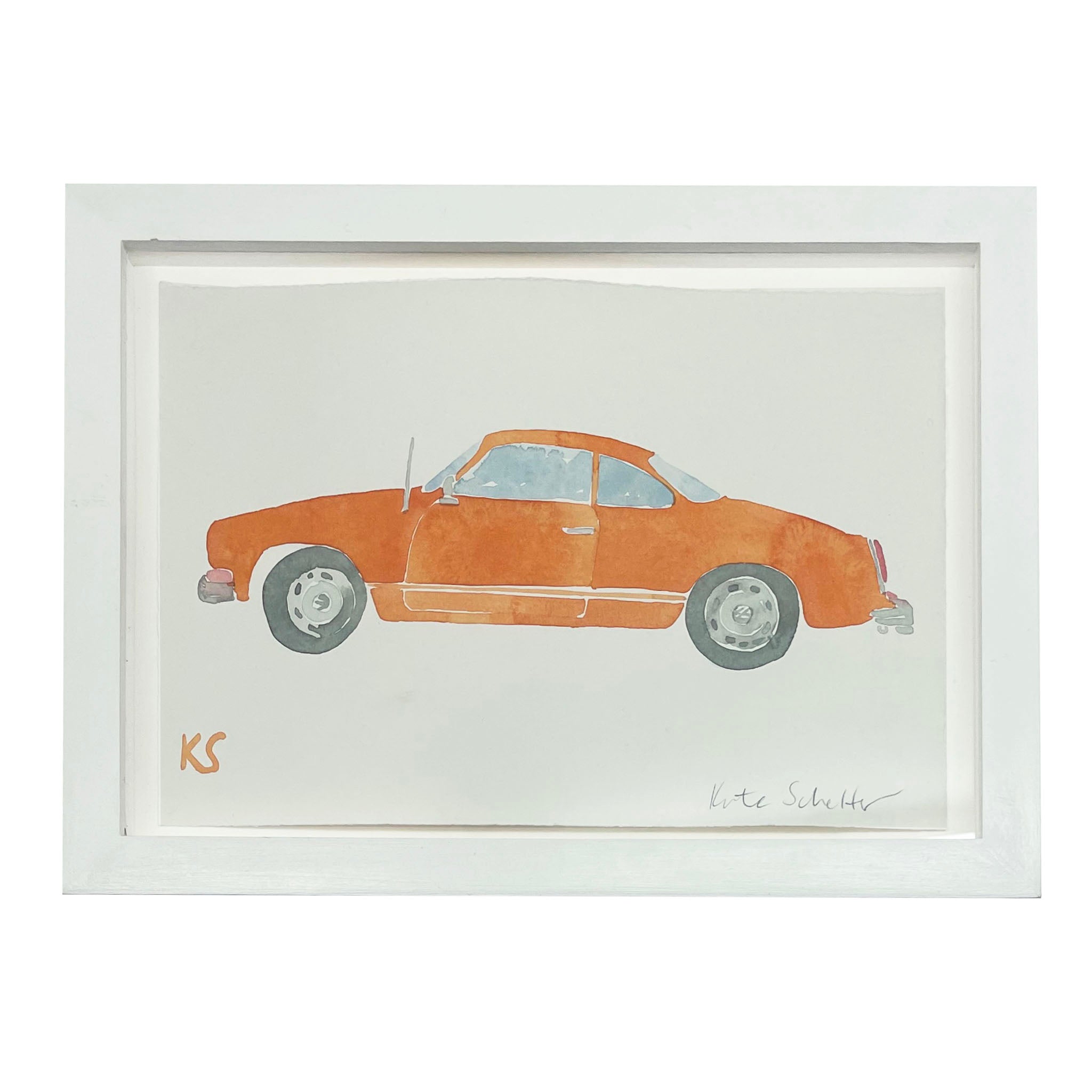 Kate Schelter, Orange VW Karmann Ghia