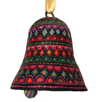 Papier Mache Bell Ornament
