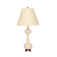 Medium Hadley Lamp in Blanc de Chine