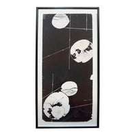 Morning Glory Moon on Black