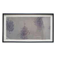 Lilac Honeycomb on Grey