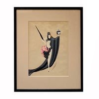 Erte Original Gouache