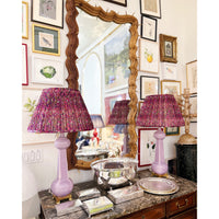 Pair of Large Hadley Lamps in Thistle