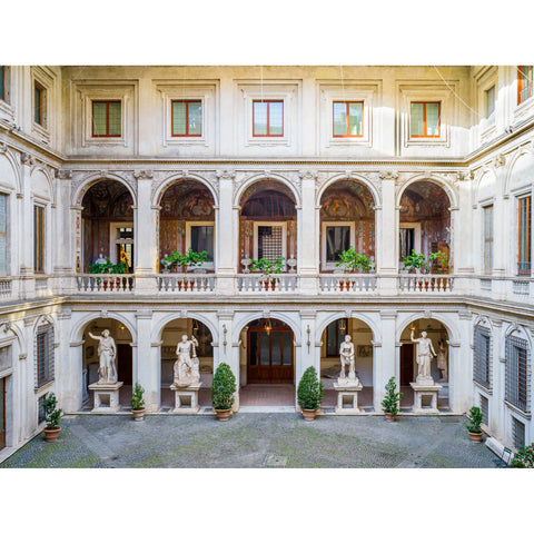 Palazzo Altemps Courtyard by Dale Goffigon