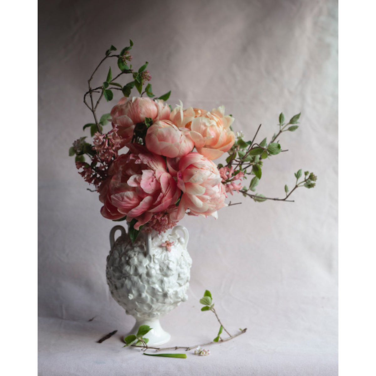 Frances Palmer, Peonies in Vase