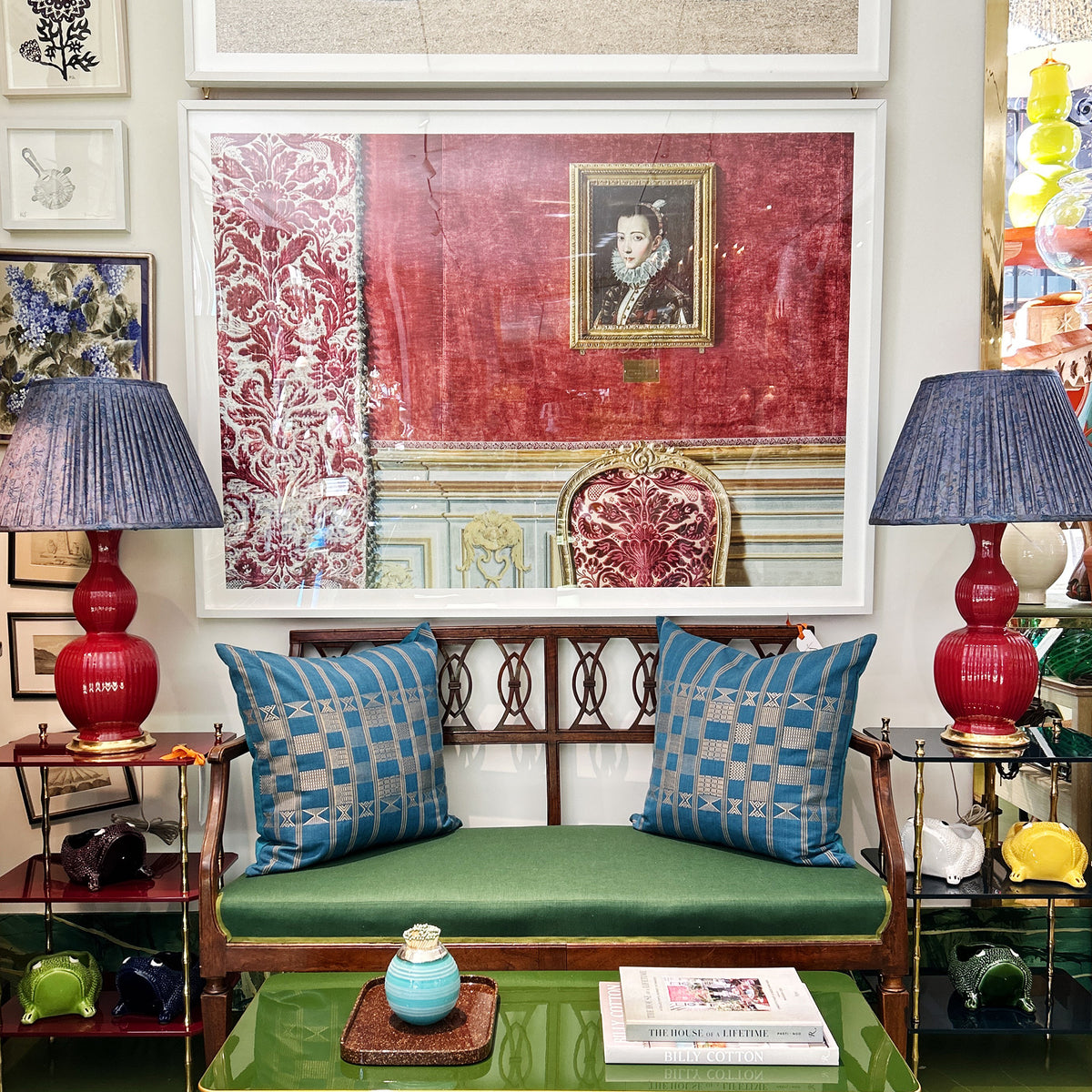 Portrait on Red Velvet by Dale Goffigon