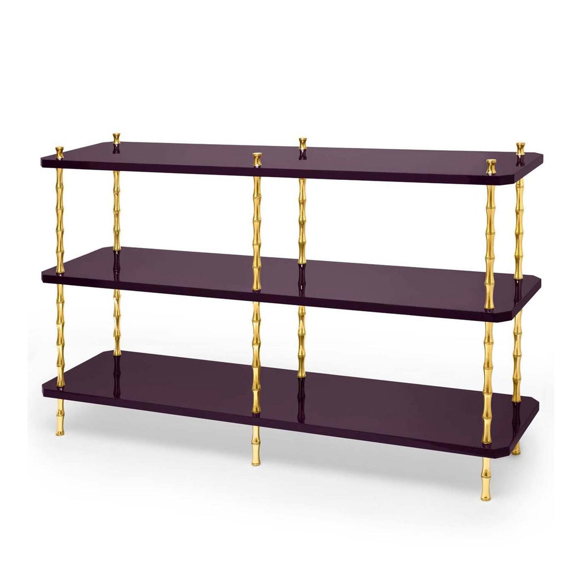 Freddie Three-Tier Console Table