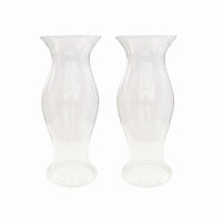 KRB Clear Extra Large Hand-Blown Glass Hurricane
