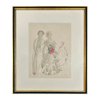 Debutante Presentation Watercolor by Emlen Etting