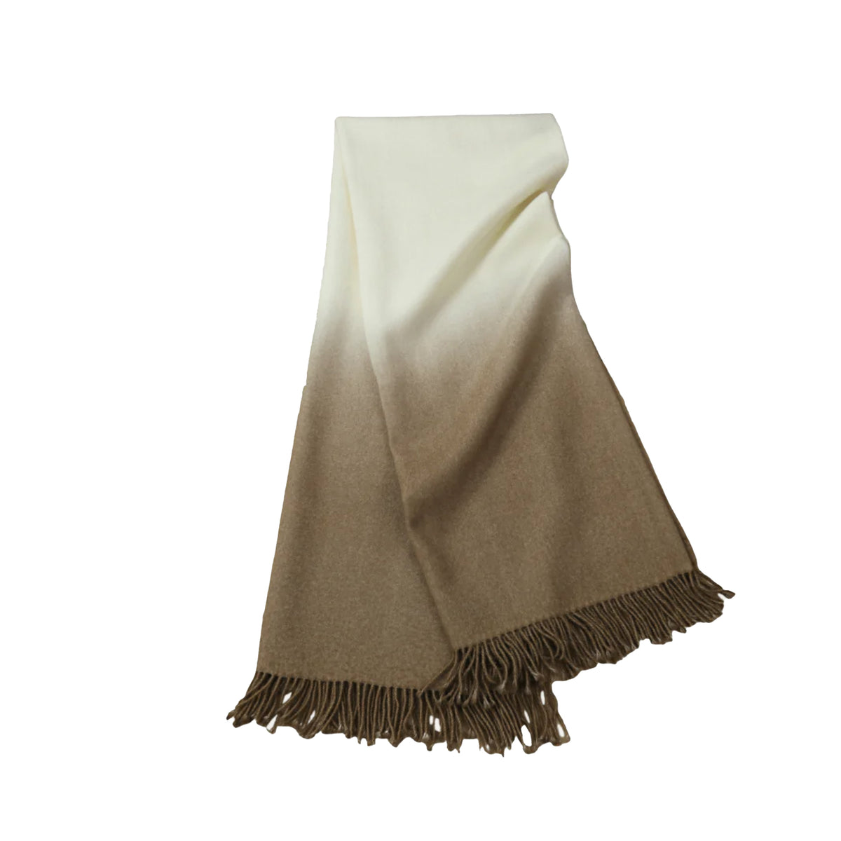 Ombre Baby Alpaca Throw