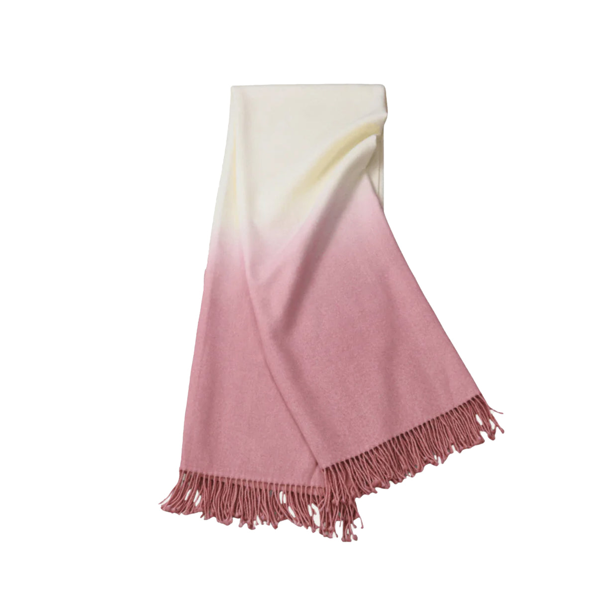 Ombre Baby Alpaca Throw