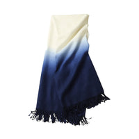 Ombre Baby Alpaca Throw