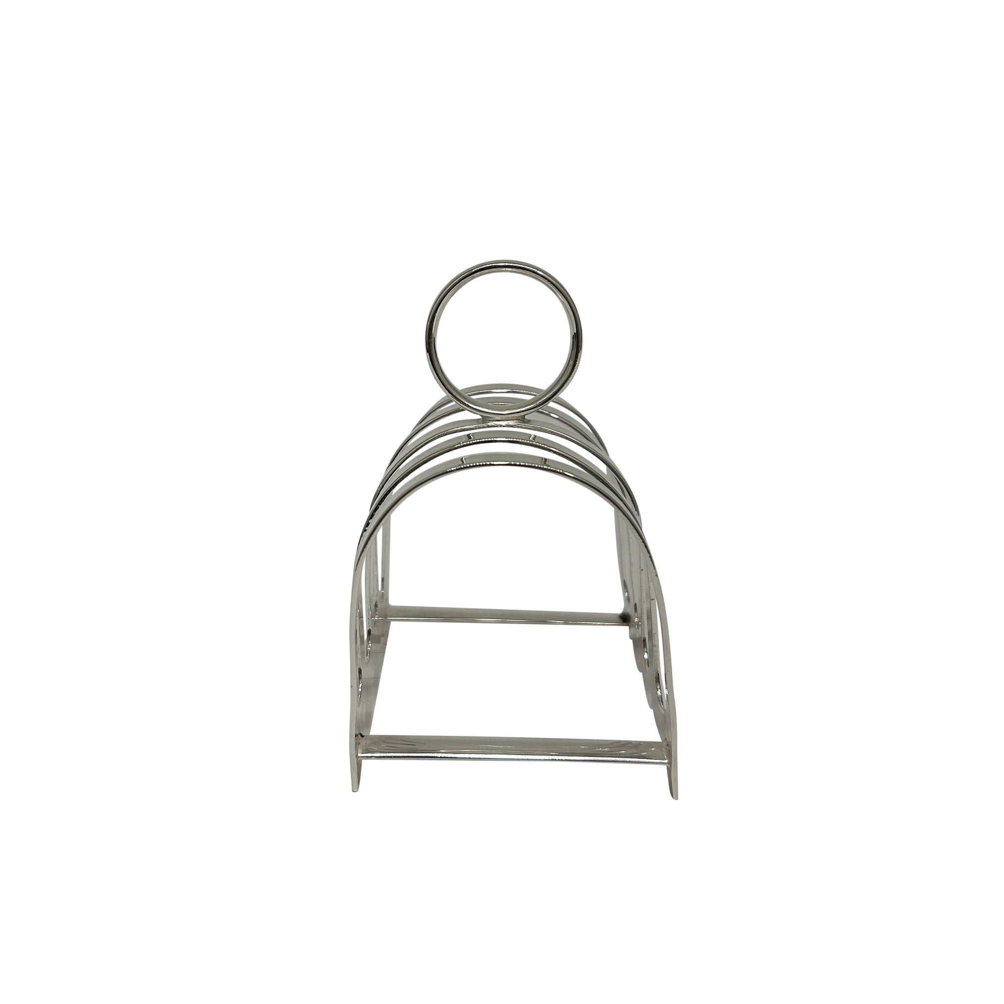 Vintage Toast Rack with Wide Arched Bands
